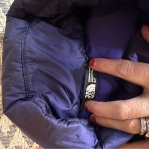 Down north face coat